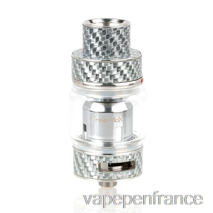 Freemax Mesh Pro Réservoir Sub-ohm Stylo Vape En Fibre De Carbone Argenté